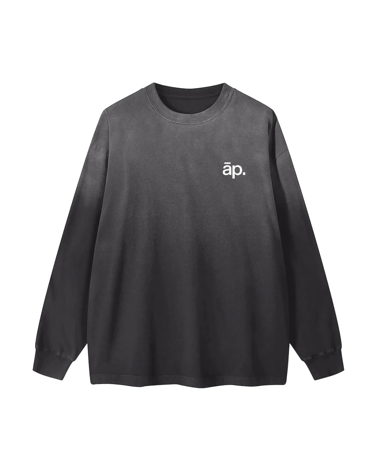The ombre-washed APCTY Long Sleeve Tee